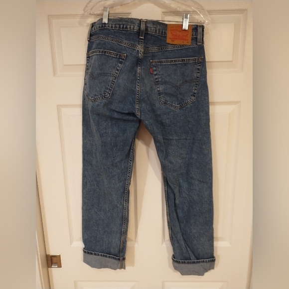 Levi's 505 Relaxed Jeans, Size W 33/L 30 - Picture 3 of 4
